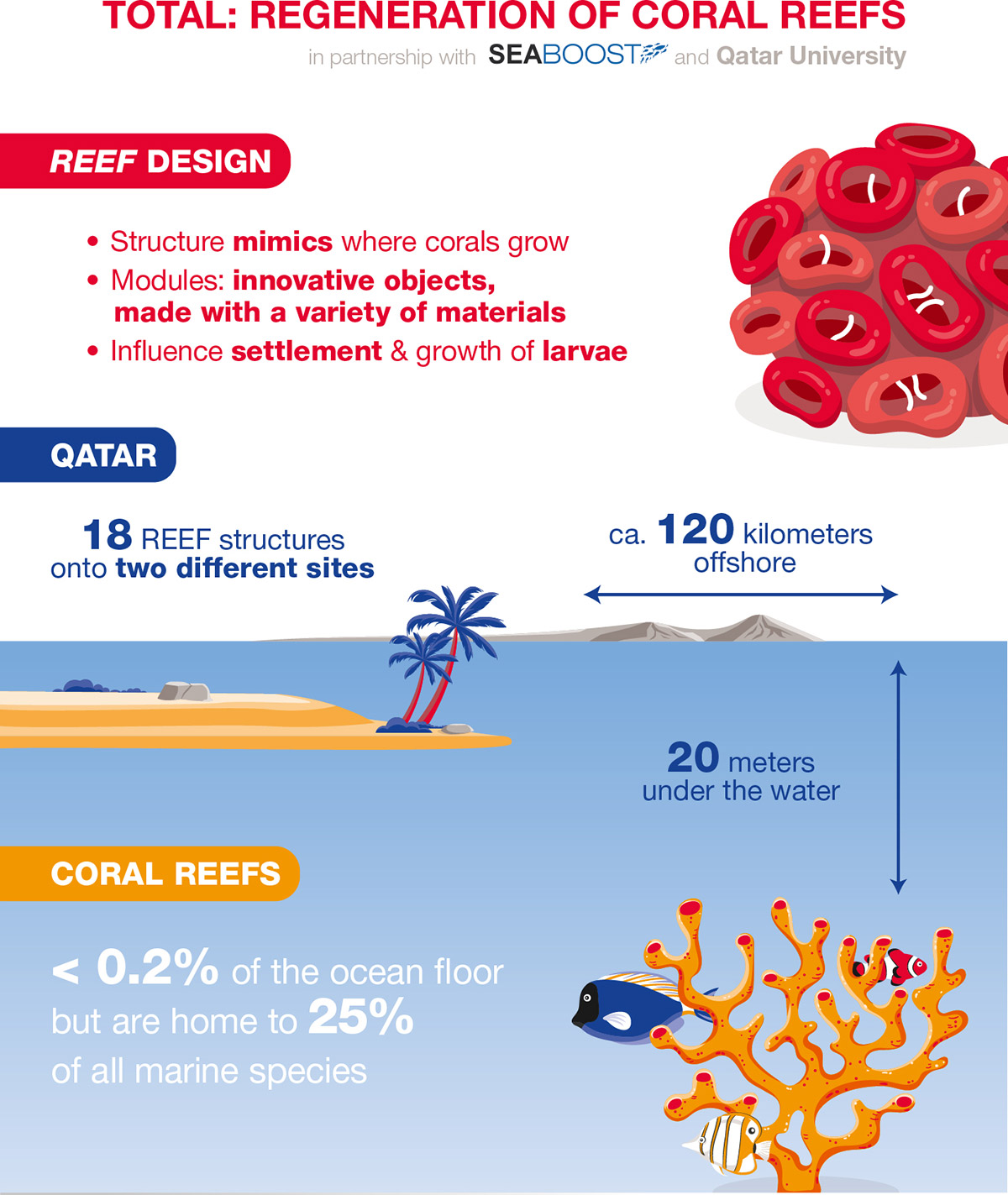 Reef: Regenerating and reboosting coral